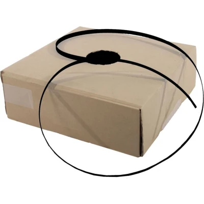 Afbeelding van Zwart PP band 16mm X 0,55mm 1000mtr In Dispenserdoos (1 Rol)
