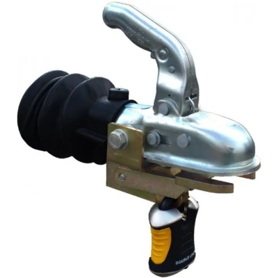 Afbeelding van Doublelock disselslot geremd Type C SCM Webshop BouwmanAanhangwagens.nl