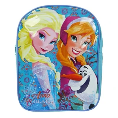 Afbeelding van Disney Frozen Anna en Elsa Rugzak Kinderen Blauw