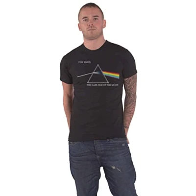 Afbeelding van Pink Floyd Dark Side Of The Moon Heren T shirt L Zwart