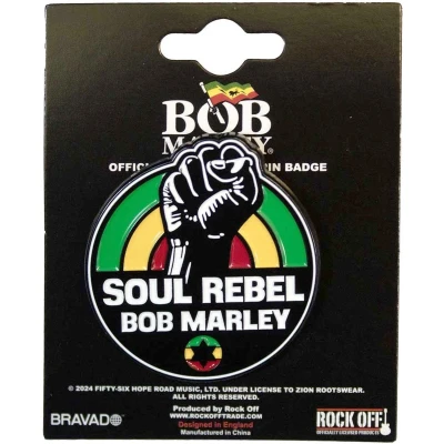 Afbeelding van Bob Marley Soul Rebel Pin