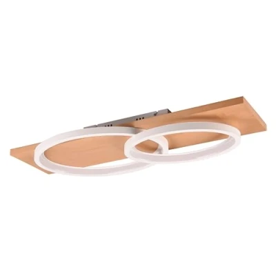 Afbeelding van TRIO BARCA Plafondlamp Wit mat incl. 1x SMD 30W