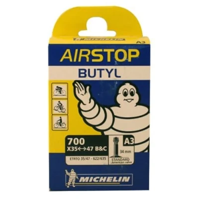 Afbeelding van Michelin Binnenband Airstop A3 28 X 1 5/8 1/2 Inch Hv 40 Mm