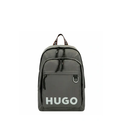 Afbeelding van HUGO Laptop Rugzak met laptopvak Quentyn Backpack Grey Grijs