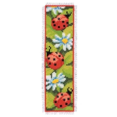 Afbeelding van Bladwijzer kit Lieveheersbeestjes Vervaco PN 0011283