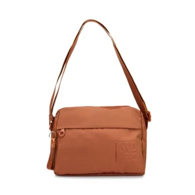 Afbeelding van MANDARINA DUCK schoudertas MD20 Medium Zip Crossover Pine Green petrol