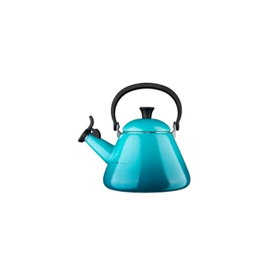 Afbeelding van Le Creuset Fluitketel &quot;kone&quot; In Caribbean Blue 1,6l