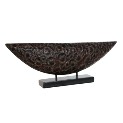 Afbeelding van Decoratieve figuren Home ESPRIT Bruin Zwart Koloniaal 66 x 8 23 cm