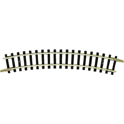 Afbeelding van N Fleischmann rails (zonder ballastbed) 22233 Gebogen 24 228.2 mm 12 stuk(s)
