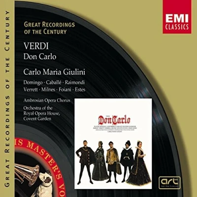 Afbeelding van Verdi: Don Carlo / Giulini, Domingo, Caballe, Raimondi et al