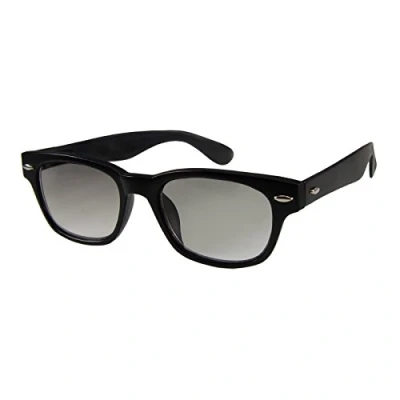 Afbeelding van I Need You The Frame Company Contactlenzen Leesbril WOODY SUN zwart +2.00 dpt