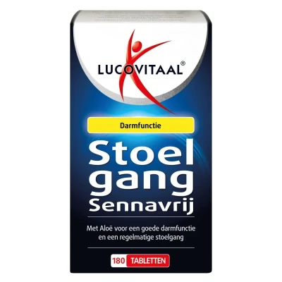 Afbeelding van Lucovitaal Stoelgang Sennavrij Tabletten 180ST