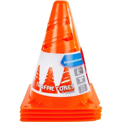 Afbeelding van Oranje Pionnen, 4st.