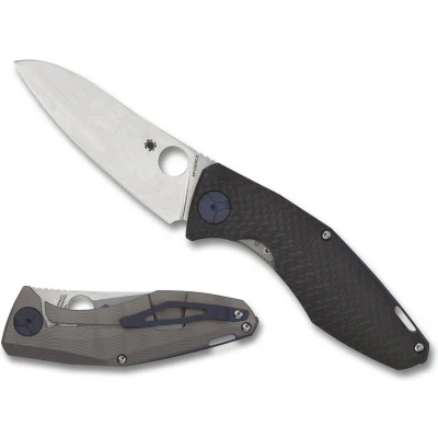 Afbeelding van Spyderco Zakmes Drunken Carbon Fiber CPM S90V PE