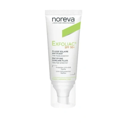 Afbeelding van Noreva Crème De Jour Exfoliac Fluide Solaire Matifiant