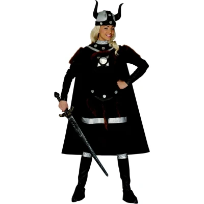 Afbeelding van WIDMANN Viking kostuum voor vrouwen Medium Volwassenen kostuums