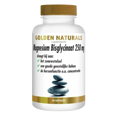 Afbeelding van Magnesium Bisglycinaat 250 Mg 60 Veganistische Capsules