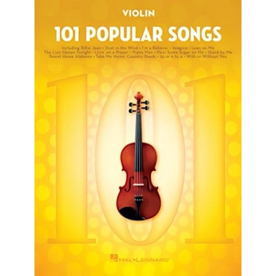 Afbeelding van 101 Popular Songs Violin For Instrumental Folio