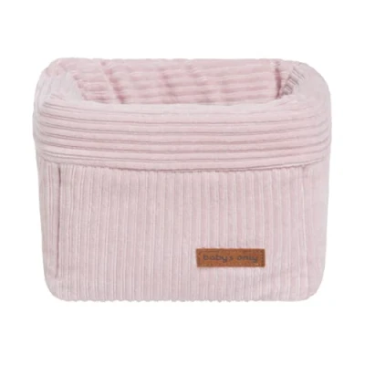 Afbeelding van Baby&#039;s Only Commodemandje Opbergmandje Commode organizer Babykamer accessoires Sense Oud Roze