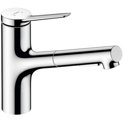 Afbeelding van Hansgrohe Zesis M33 1 greeps keukenmengkraan 150 uittrekbare