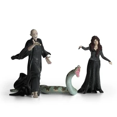 Image de Schleich Coffret Voldemort Nagini Et Bellatrix 42684 Gamme Harry Potter