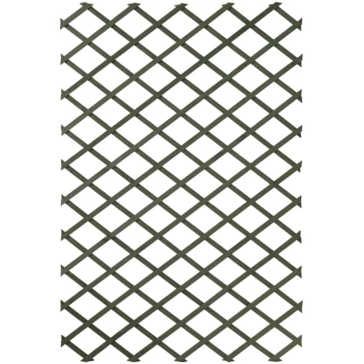 Afbeelding van Nature Tuinlatwerken 2 st 50x150 cm hout groen