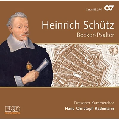 Afbeelding van Dresdner Kammerchor &amp; Hans Christoph Rademann Becker Psalter Complete Recording Vol. 15 (CD)