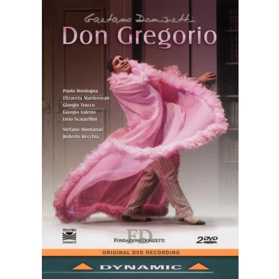Afbeelding van Giorgio Valerio, Elizaveta Martirosyan, Trucco, Orchestra del Bergamo Musica Festival Donizetti: Don Gregorio (2 DVD)