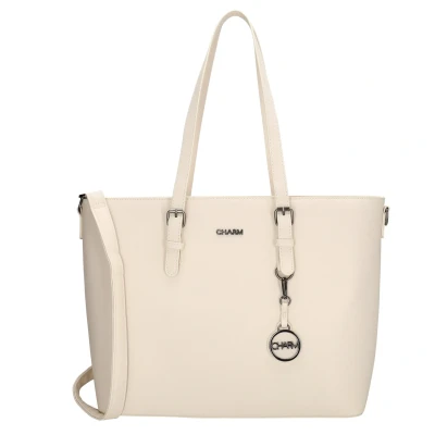 Afbeelding van Charm London Birmingham Shopper 15,6&quot; beige