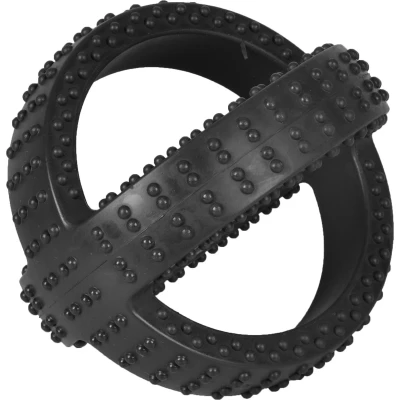 Afbeelding van Hondenspeelgoed Rubber Gladiator Cross Ball 14 cm