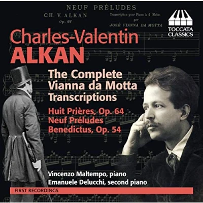 Afbeelding van Vincenzo Maltempo &amp; Emanuele Delucchi Alkan: The complete Vianna da Motta transcriptions (CD)