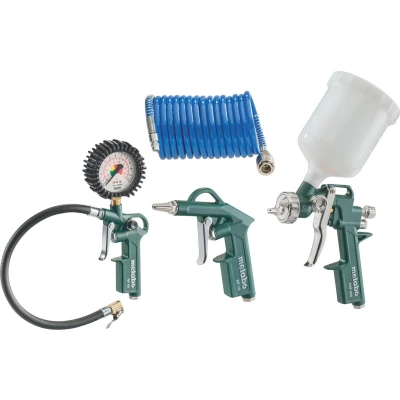 Afbeelding van Metabo LPZ 4 Set Perslucht gereedschapset Orion koppeling 601585180