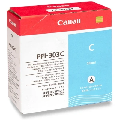 Image de Canon PFI 303 C cyan originale réservoir d&#039;encre