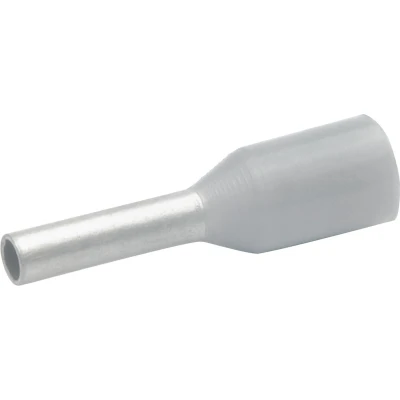Afbeelding van Klauke 47418 Adereindhulzen 4 mm² Deels geïsoleerd Grijs 100 stuk(s)