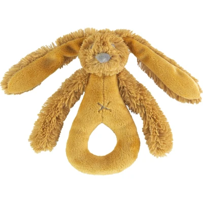 Afbeelding van Happy Horse HASE Richie Ocker Rassel Knuffel voor kinderen, Maat: One Size, Orange