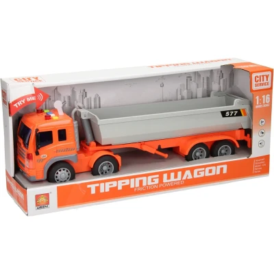 Afbeelding van Truck met Afvalcontainer