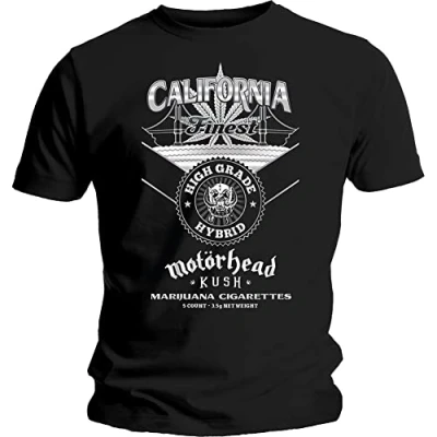 Afbeelding van Motorhead Kush Heren T shirt S Zwart
