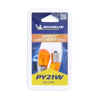 Afbeelding van Michelin 008783 Autolampen 12 21 PY21W BAU15s BMW: 5 Saloon, 1 Hatchback, 3 Touring, VOLKSWAGEN: Polo V Tiguan I, CC