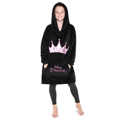 Afbeelding van Disney Kinderhoodie oversized geruite sweater voor kind of tiener Stitch Mickey Minnie, Zwart/Roze