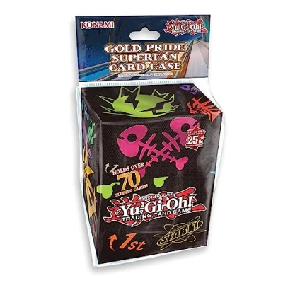 Image de Carte à collectionner Konami Yu Gi Oh Card Case Gold Pride Superfan