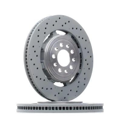 Afbeelding van BREMBO 09.C505.33 Remschijf 360 32 5 tweedelige remschijf, geperforeerd/interne ventilatie Gecoat ALFA ROMEO: Giulia Saloon, Stelvio