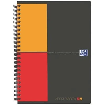 Image de Oxford Office AdressBook 100103165 Répertoire reliure intégrale 14,8 x 21 cm 144 pages 90 g