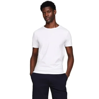 Afbeelding van Tommy Hilfiger TEE 3 PACK Hemd, Heren, Maat: Large, White
