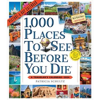 Afbeelding van 1,000 Places to See Before You Die Picture A Day Wall Calendar 2024