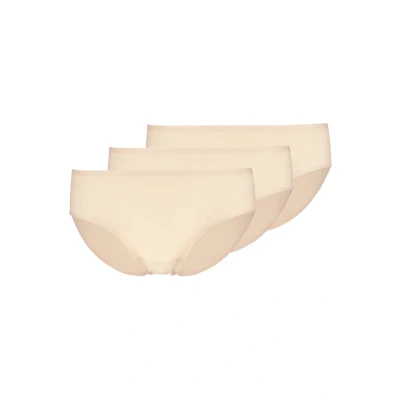 Afbeelding van Chantelle Softstretch Shorty 3 PACK Onderbroeken, Dames, Maat: One Size, Nude