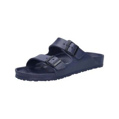 Afbeelding van Josef Seibel Muiltjes, Heren, Maat: 40, Blau Soft synthetic