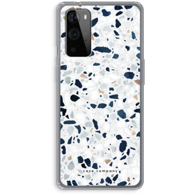 Afbeelding van Case Company® hoesje geschikt voor OnePlus 9 Pro Terrazzo N1 Soft Cover Telefoonhoesje Bescherming aan alle Kanten en Schermrand