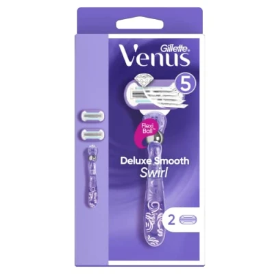 Afbeelding van Venus Deluxe Smooth Swirl Holicí Strojek + 2 Hlavice