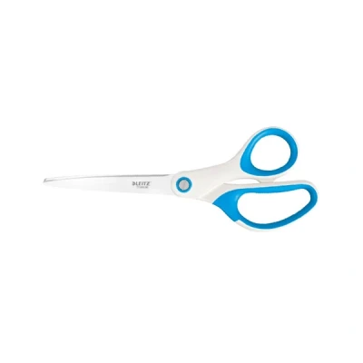 Image de Leitz 5319 WOW ciseaux de bureau en titane 205 mm bleu