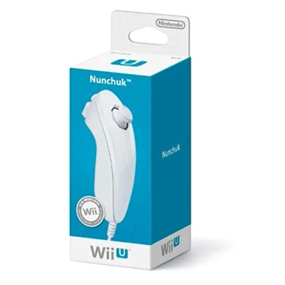 Image de Manette Nunchuk blanche pour Nintendo Wii U Nunchuck
